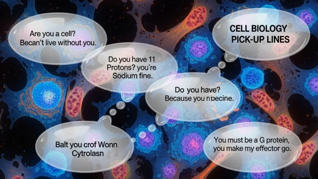 Cell Biology Pick Up Lines