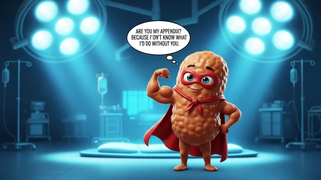 Cute Appendix Pick Up Lines