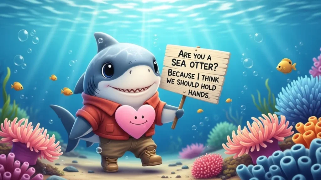 Cute Shark Pick Up Lines