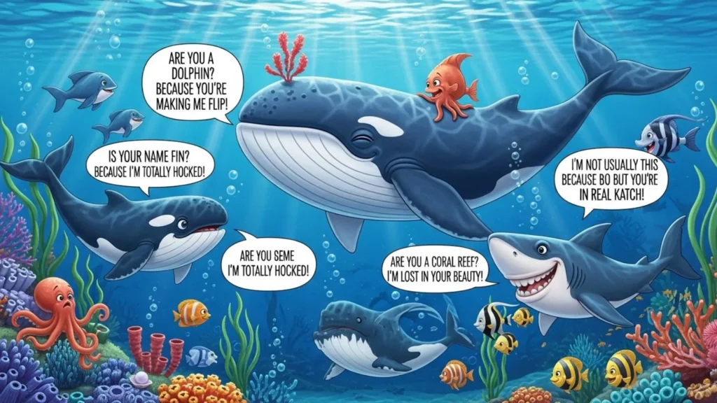 Dirty Whales Pick Up Line