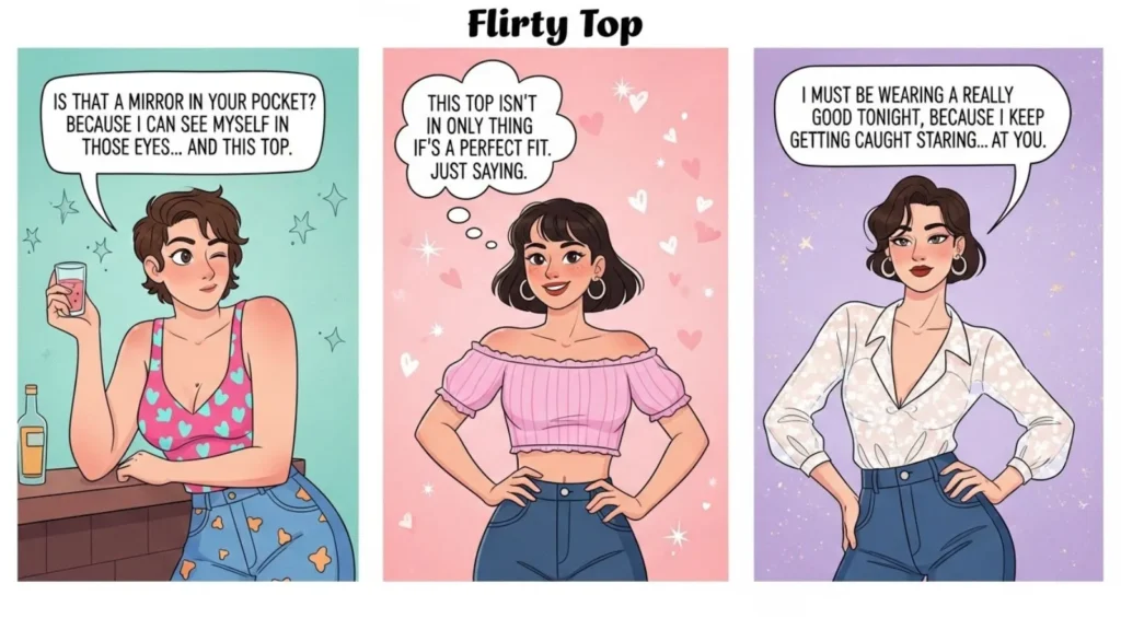 Flirty Top Pick Up Line Examples