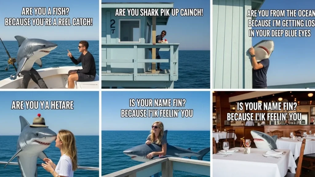 Funny Shark Pick Up Lines
