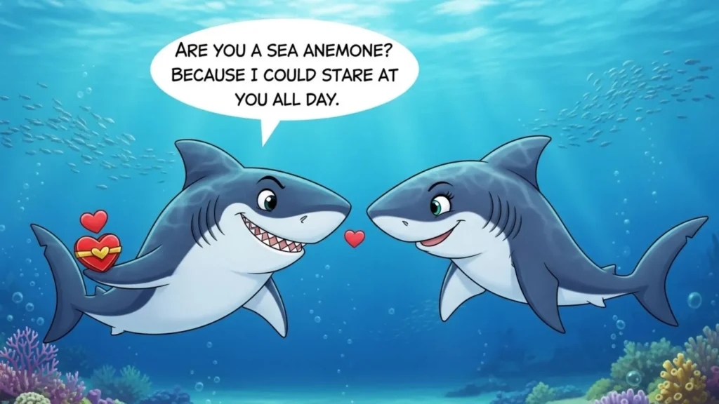 Romantic Shark Pick Up Lines