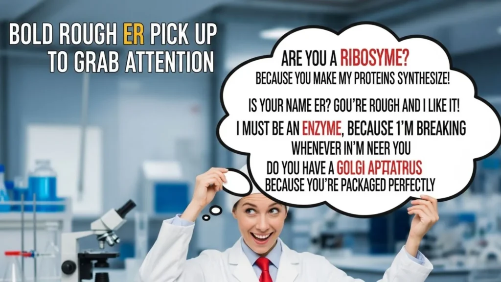 Bold Rough ER Pick Up Lines to Grab Attention