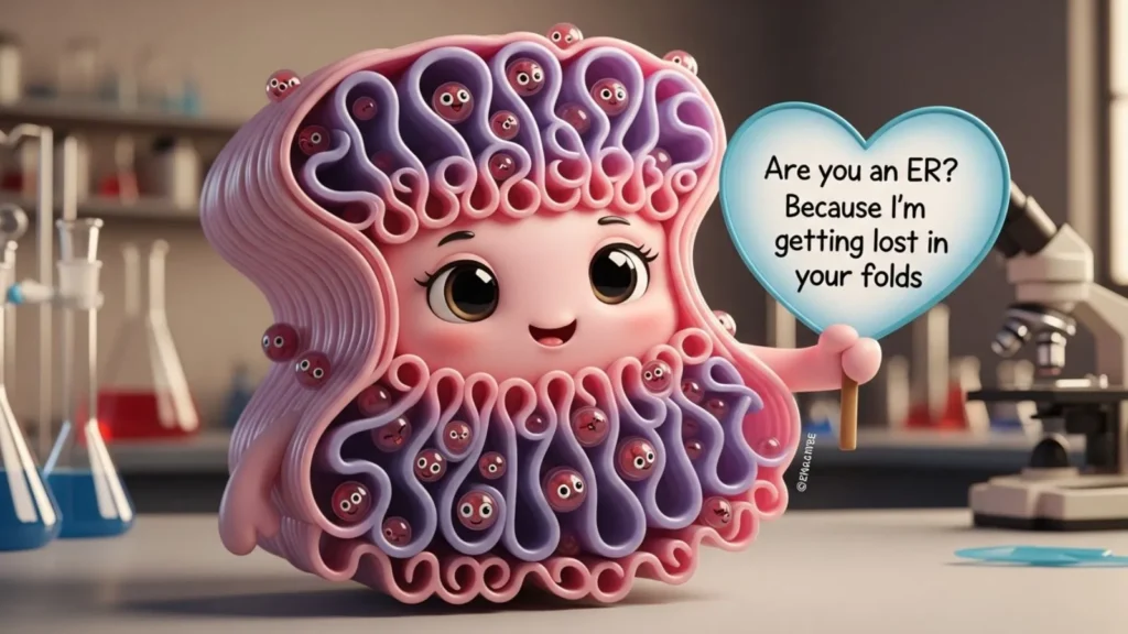 Cute Endoplasmic Reticulum Pick Up Lines