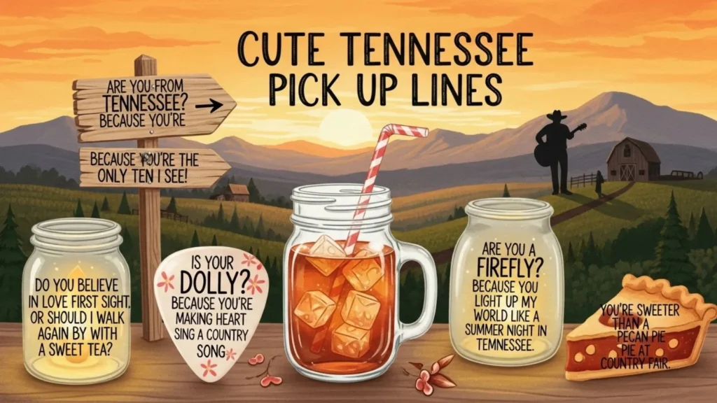 Cute Tennessee Pick Up Lines