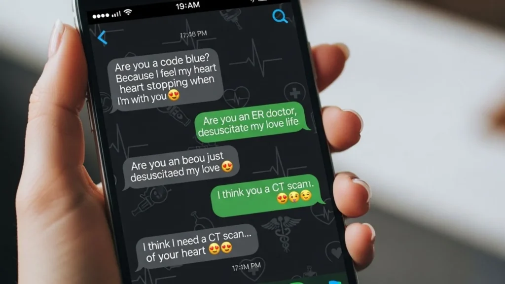 Flirty Rough ER Pick Up Lines for Texting