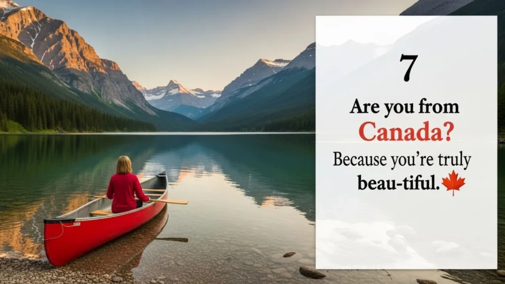 Romantic North America Pick Up Lines