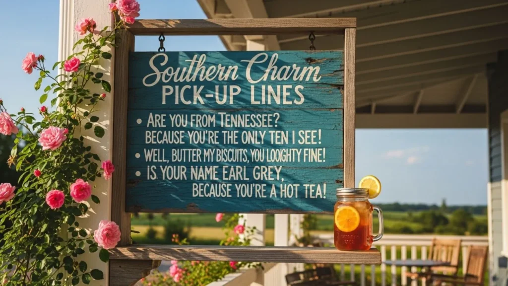 Southern Charm Pick Up Lines