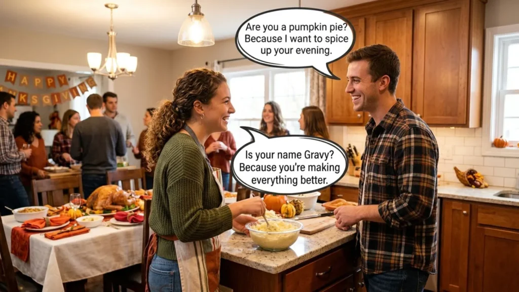 Best Thanksgiving Pick Up Lines