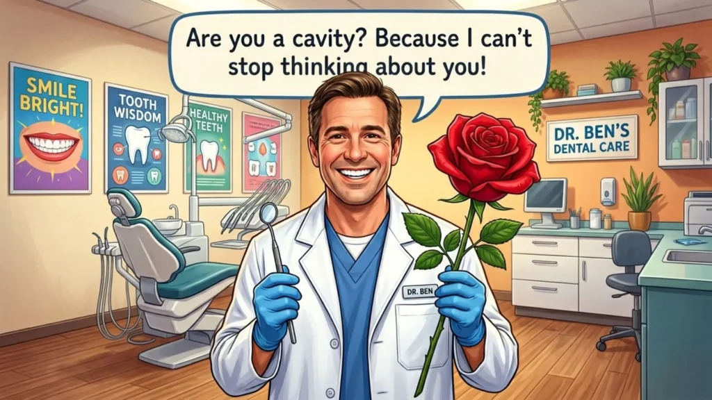 Funny Dentist Pick Up Lines