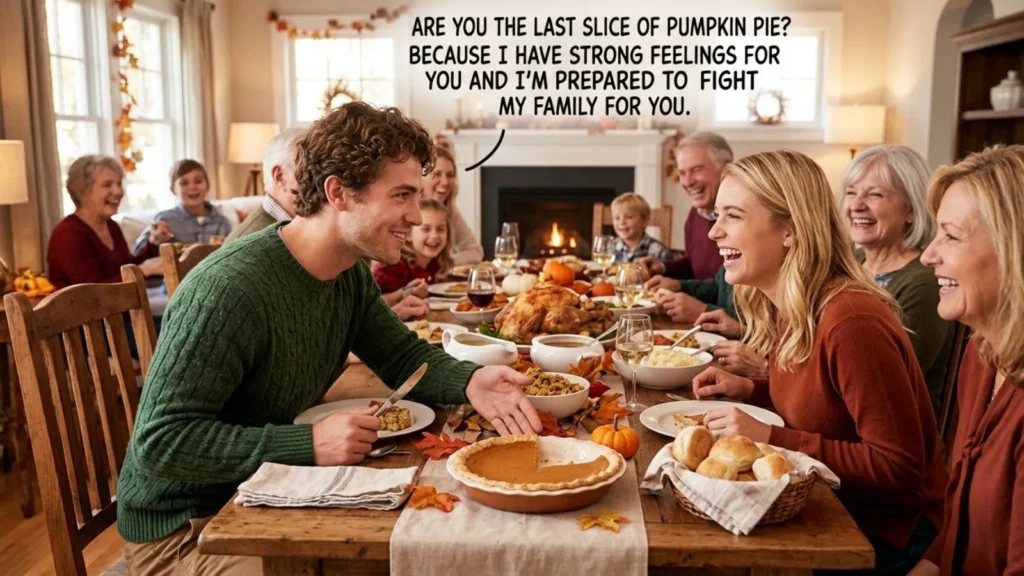 Funny Thanksgiving Pick Up Lines