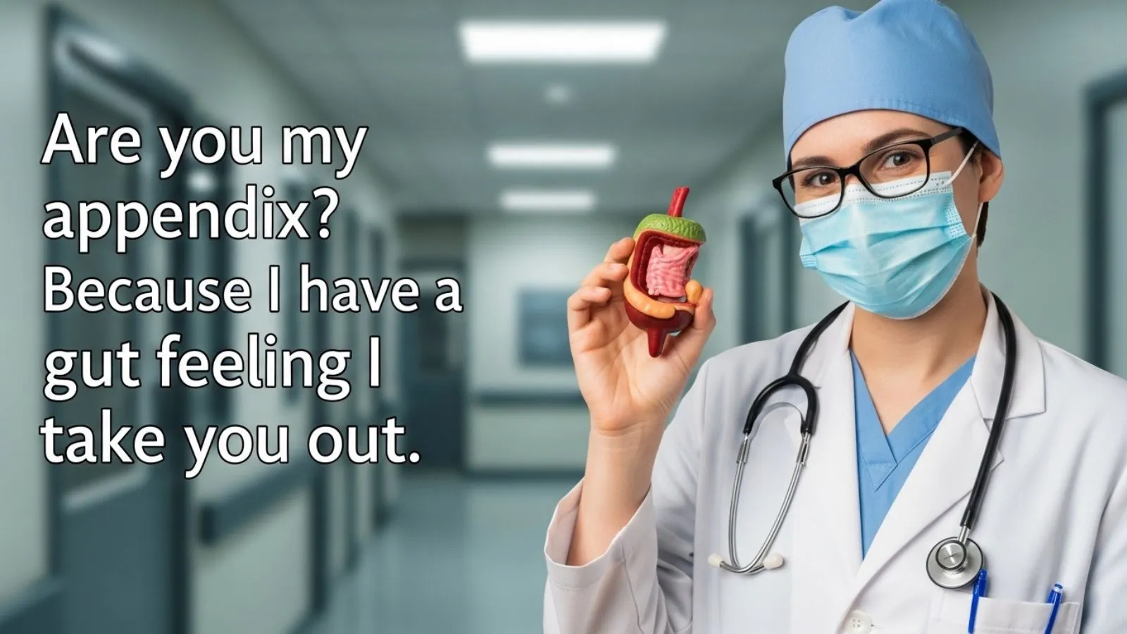 Appendix Pick Up Line