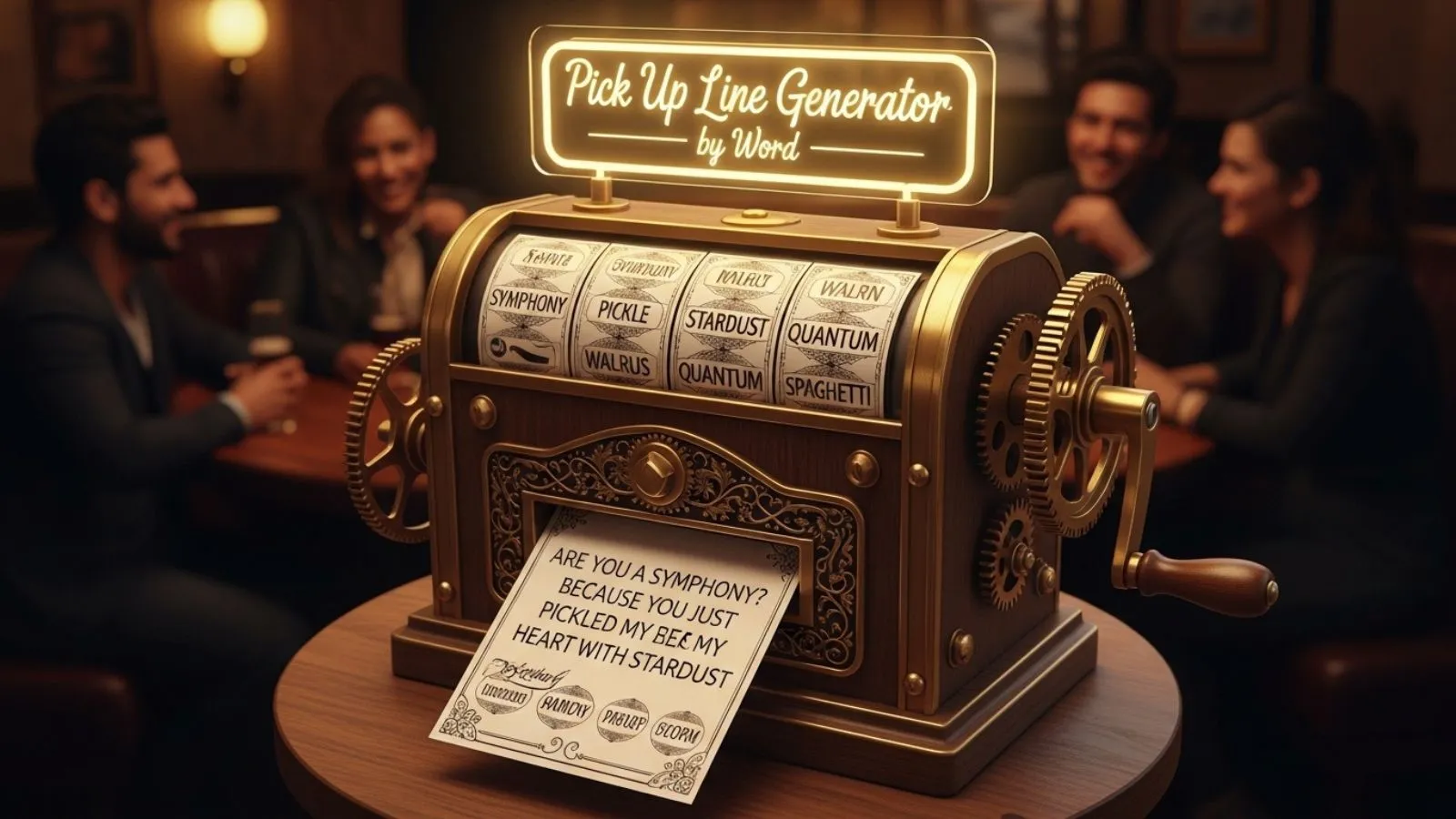 Pick Up Line Generator by Word