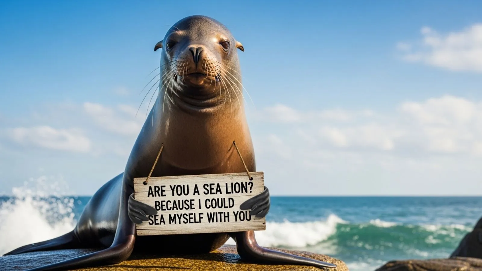 Sea Lion Pick Up Line