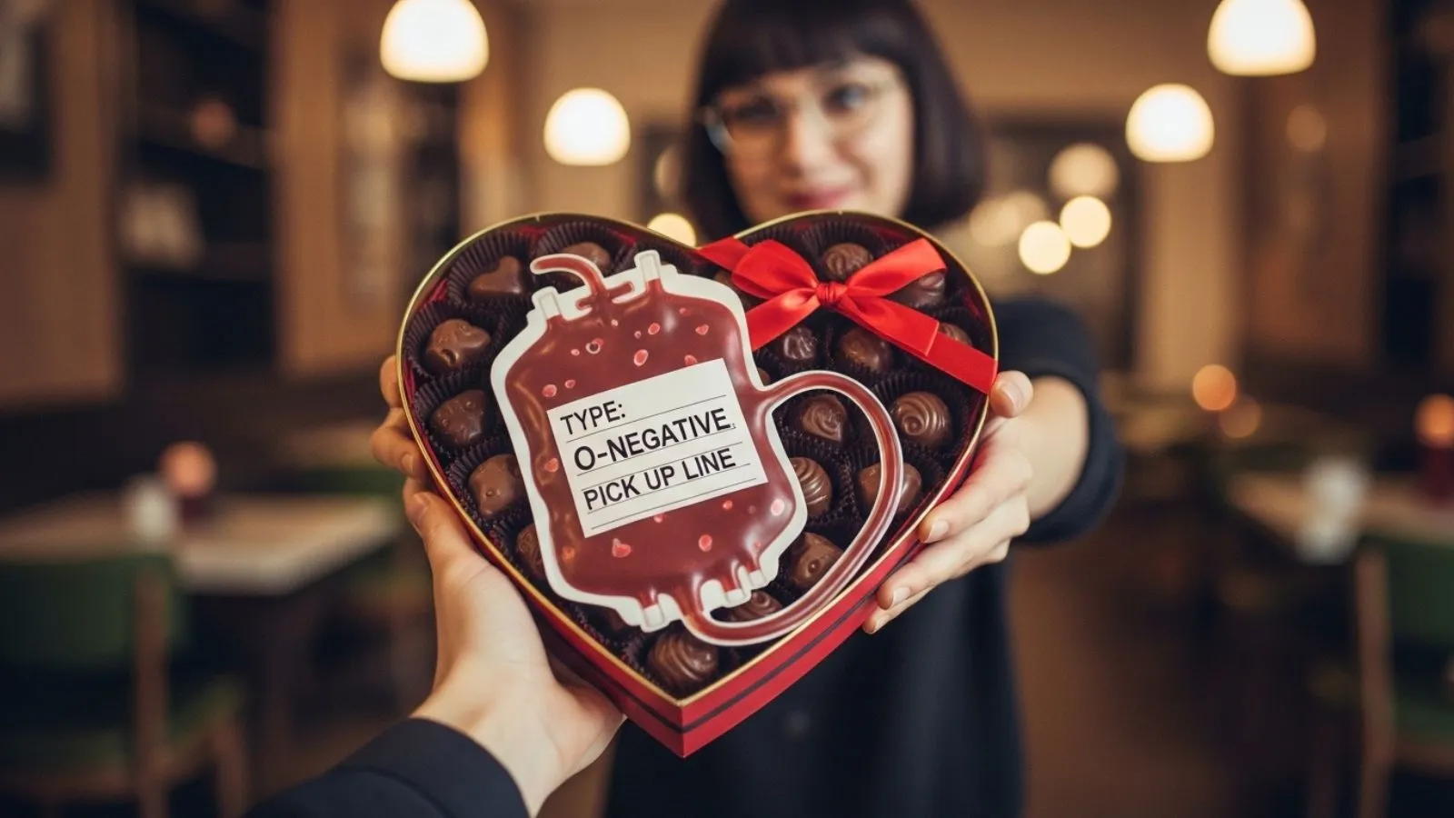 Blood Type Pick Up Line