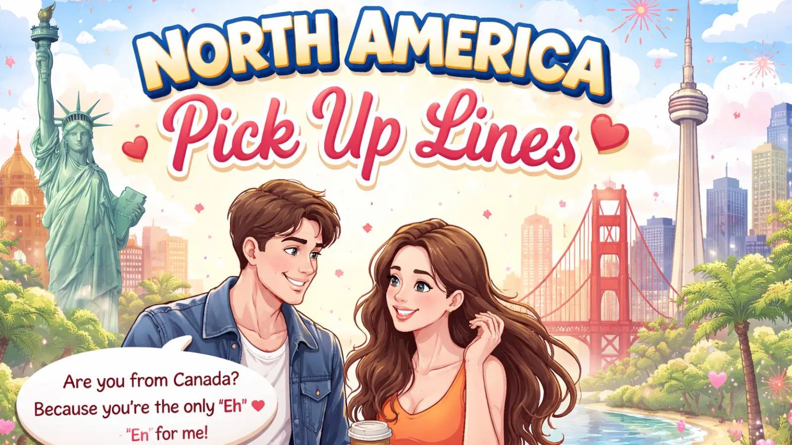 North America pick up line