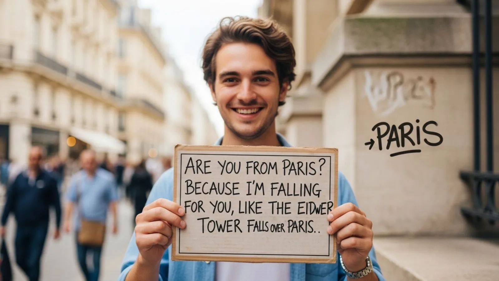 Paris Pick Up Line