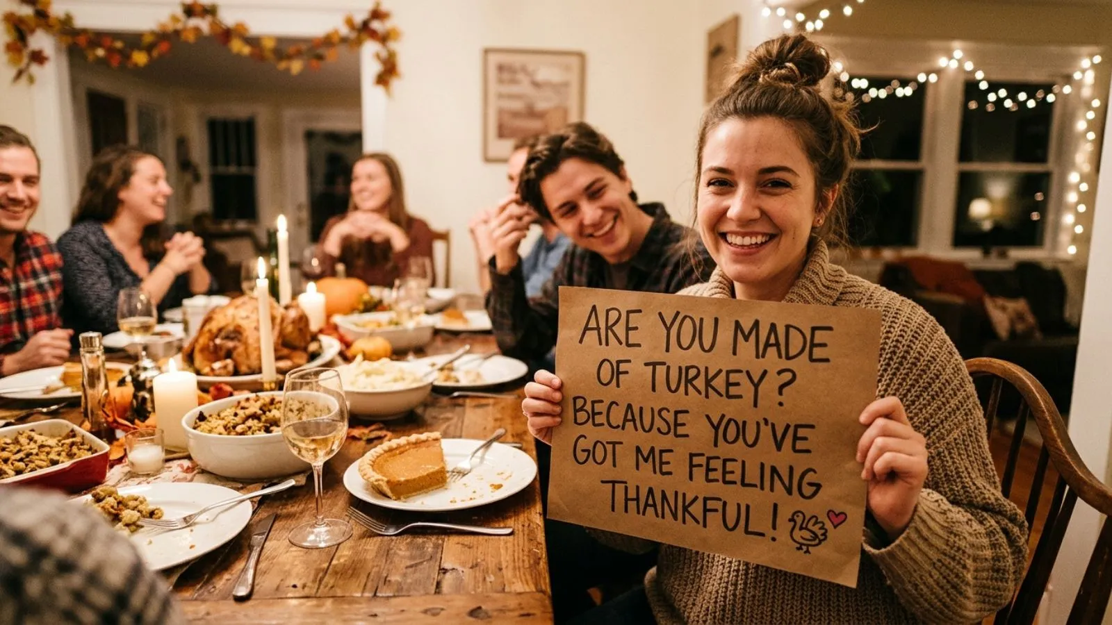 Thanksgiving Pick Up Lines